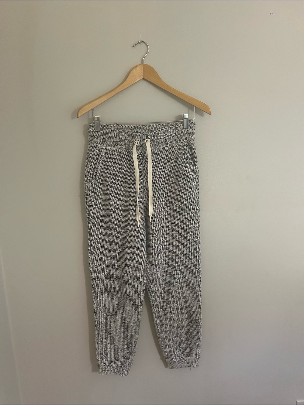 aerie Gray Marled Jogger Track Pants